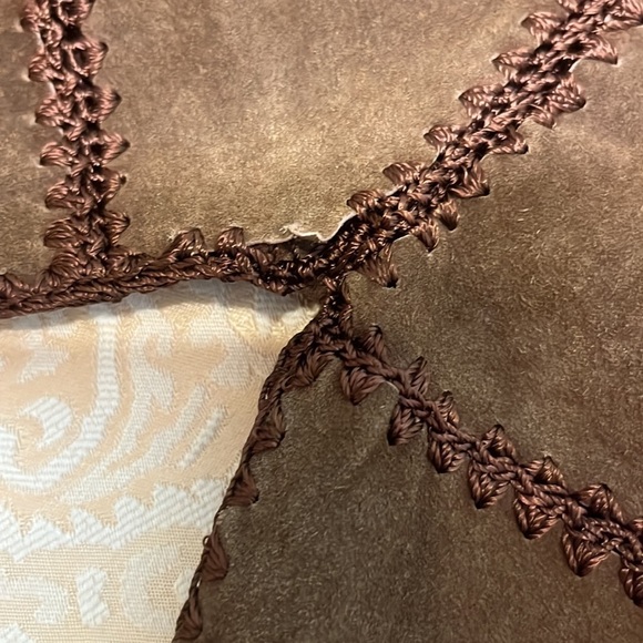 Imagio Womens Leather Jacket. Brown - Picture 9 of 9